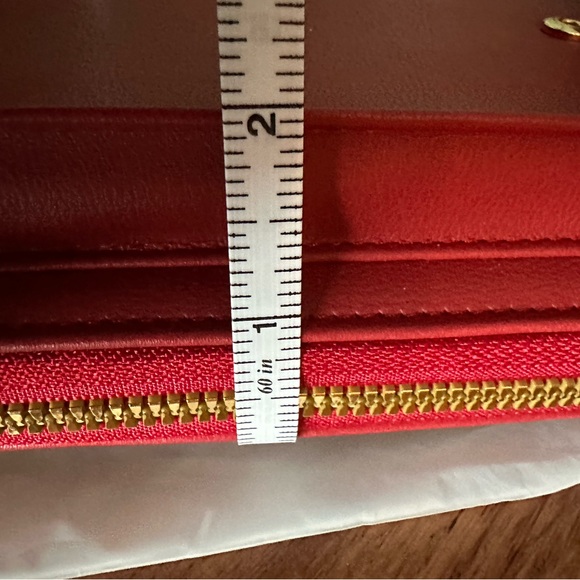 Selena The Label crossbody bag red phone pocket money/change credit card pocket - Picture 13 of 16